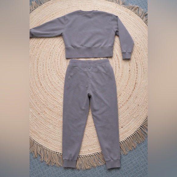 JoyLab Taupe Sweatshirt and Joggers Set - Picture 2 of 5
